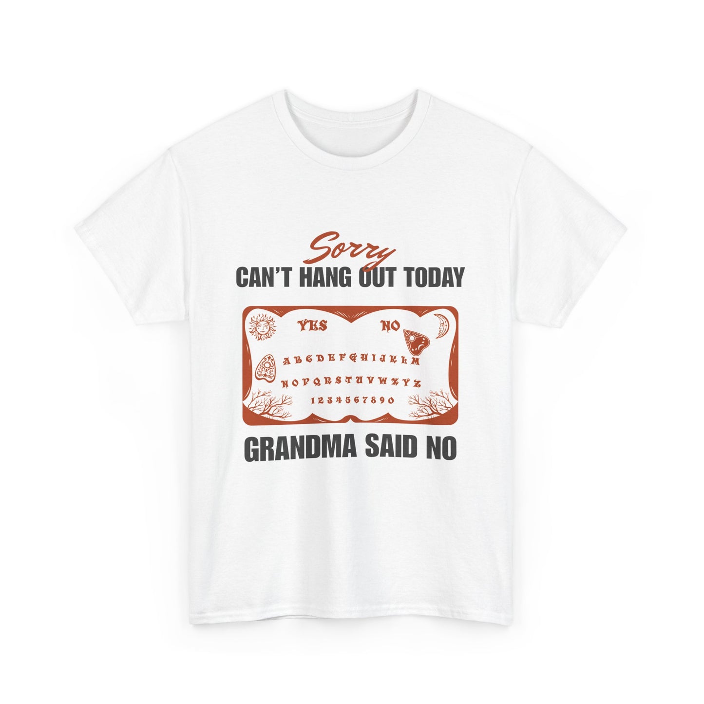 Sorry Can't Hang Out Today, Grandma Said No