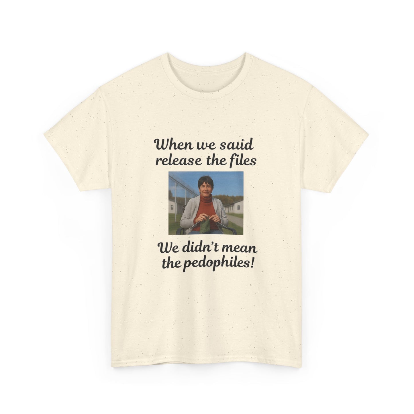 When we said release the files, We didn't mean the pedophiles!